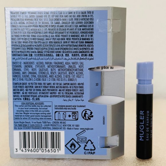 🌟NEW🌟 Mugler Angel Spray Deluxe Sample, 1.2 mL - Picture 3 of 4